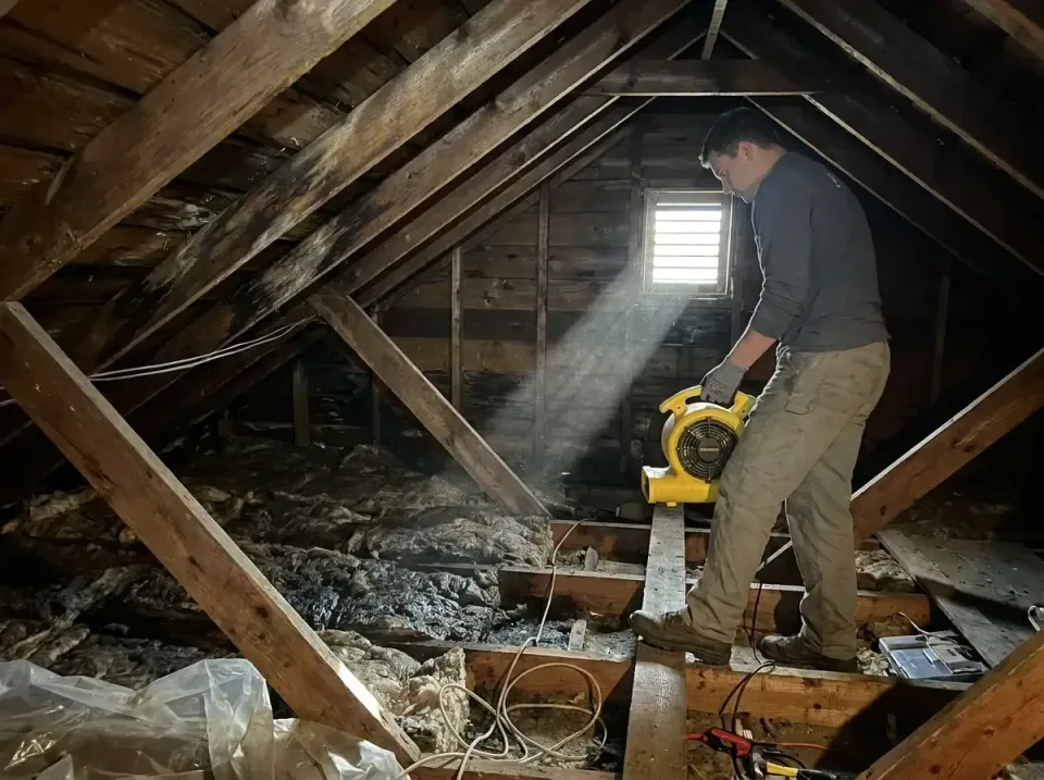 attic-water-damage-drying-proc-007 — frequently asked questions, Emergency Water Extraction & 24/7 Flood Response in St. Lou…